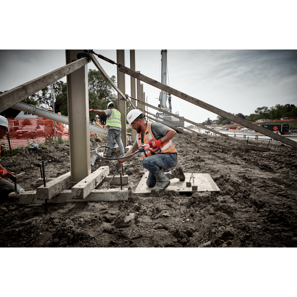 【Milwaukee 美沃奇】M18 FCVN12 無碳刷水泥震動機-細節圖3