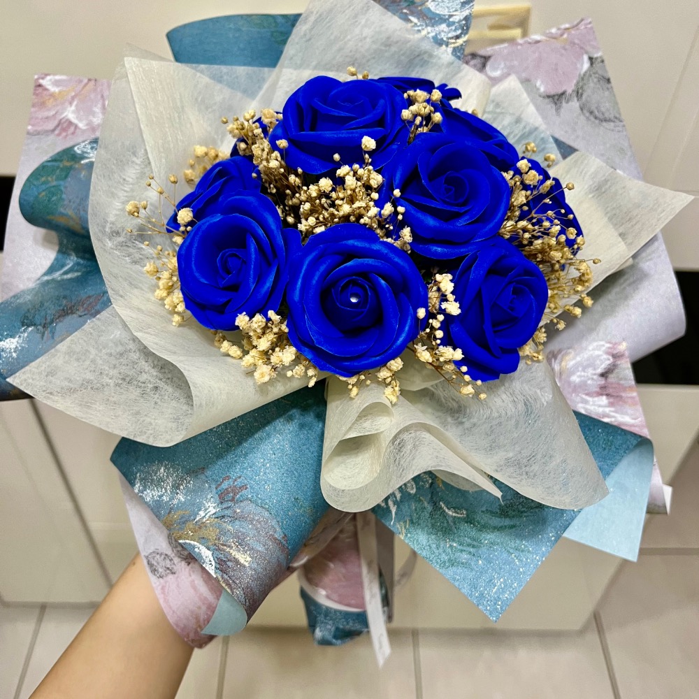 乾燥花&香皂花束-細節圖2