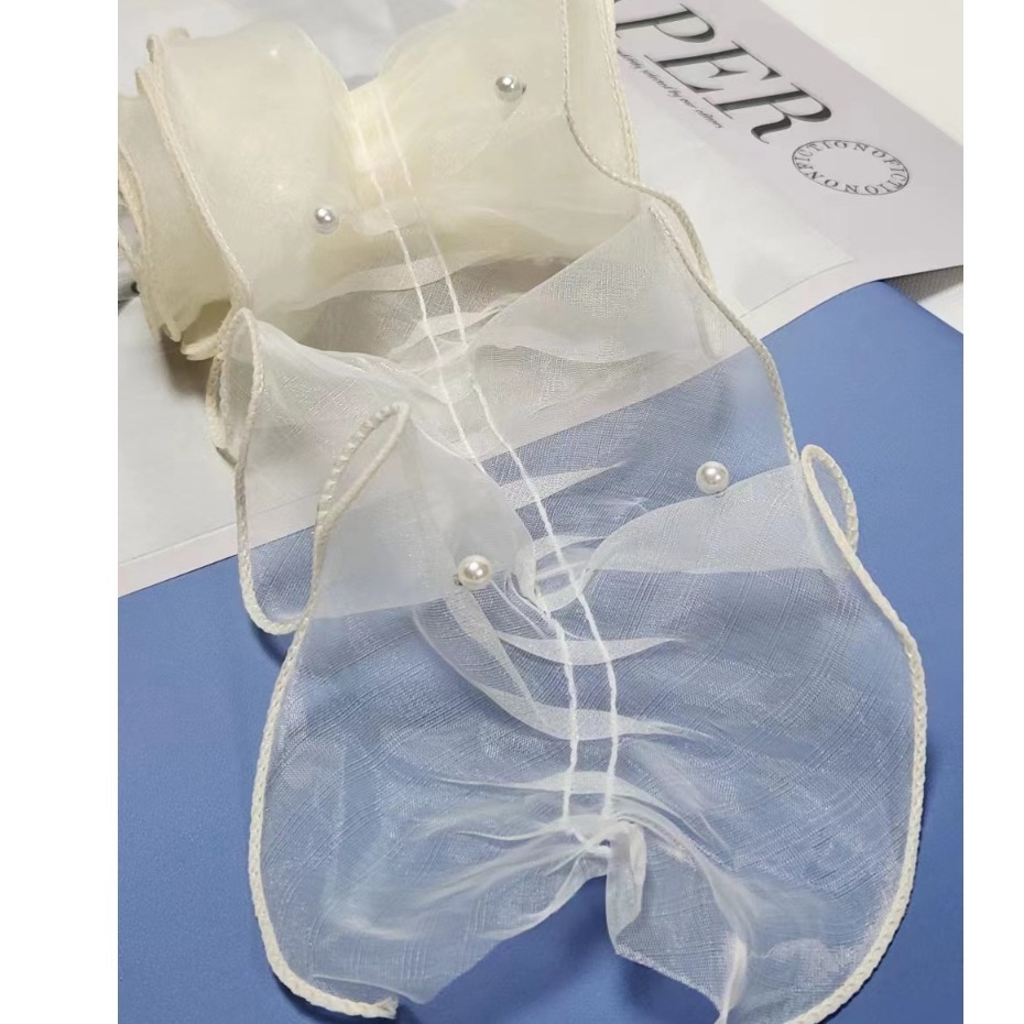 12*100泡芙圍邊紗2.奶白(珍珠)