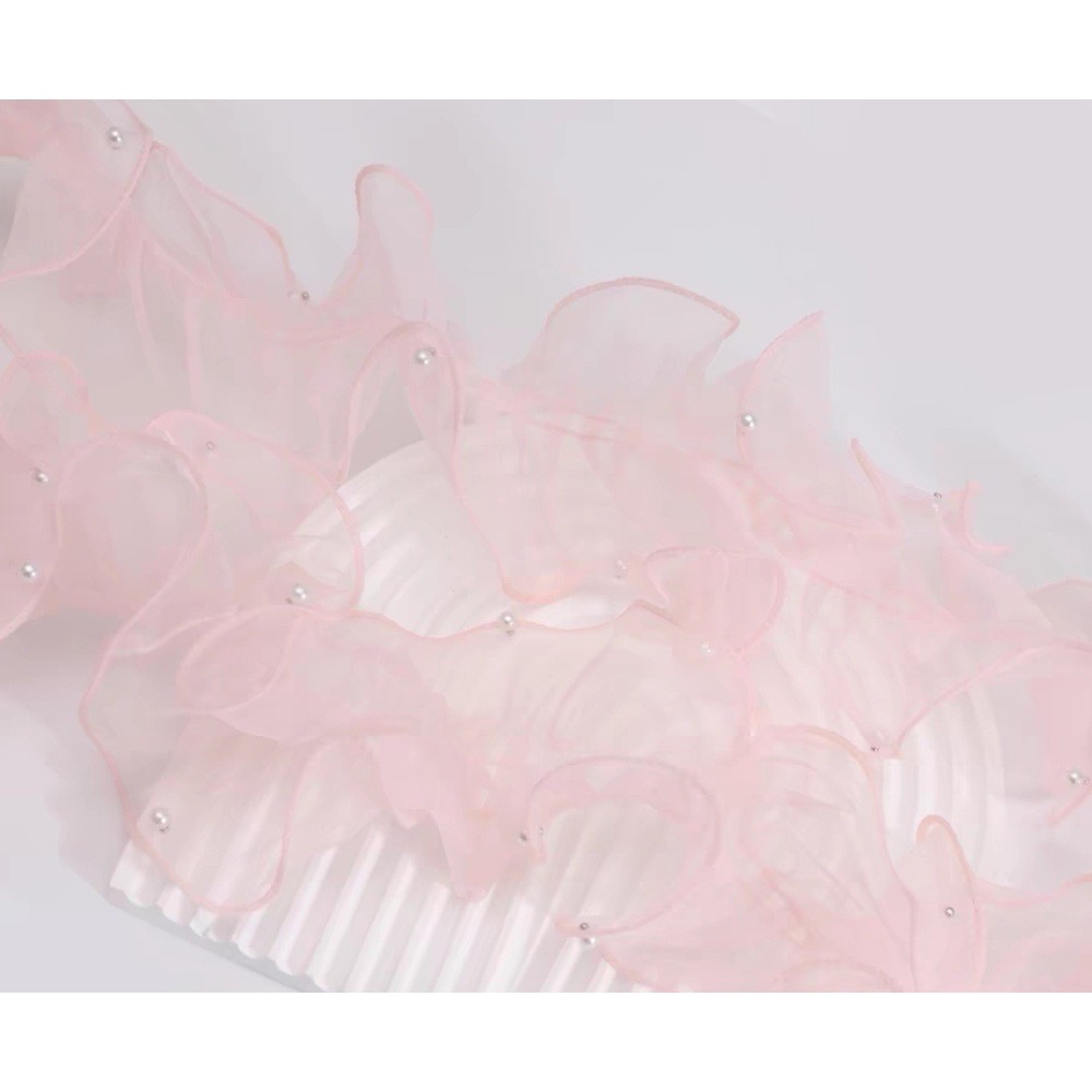 12*100泡芙圍邊紗3.淺粉(珍珠)