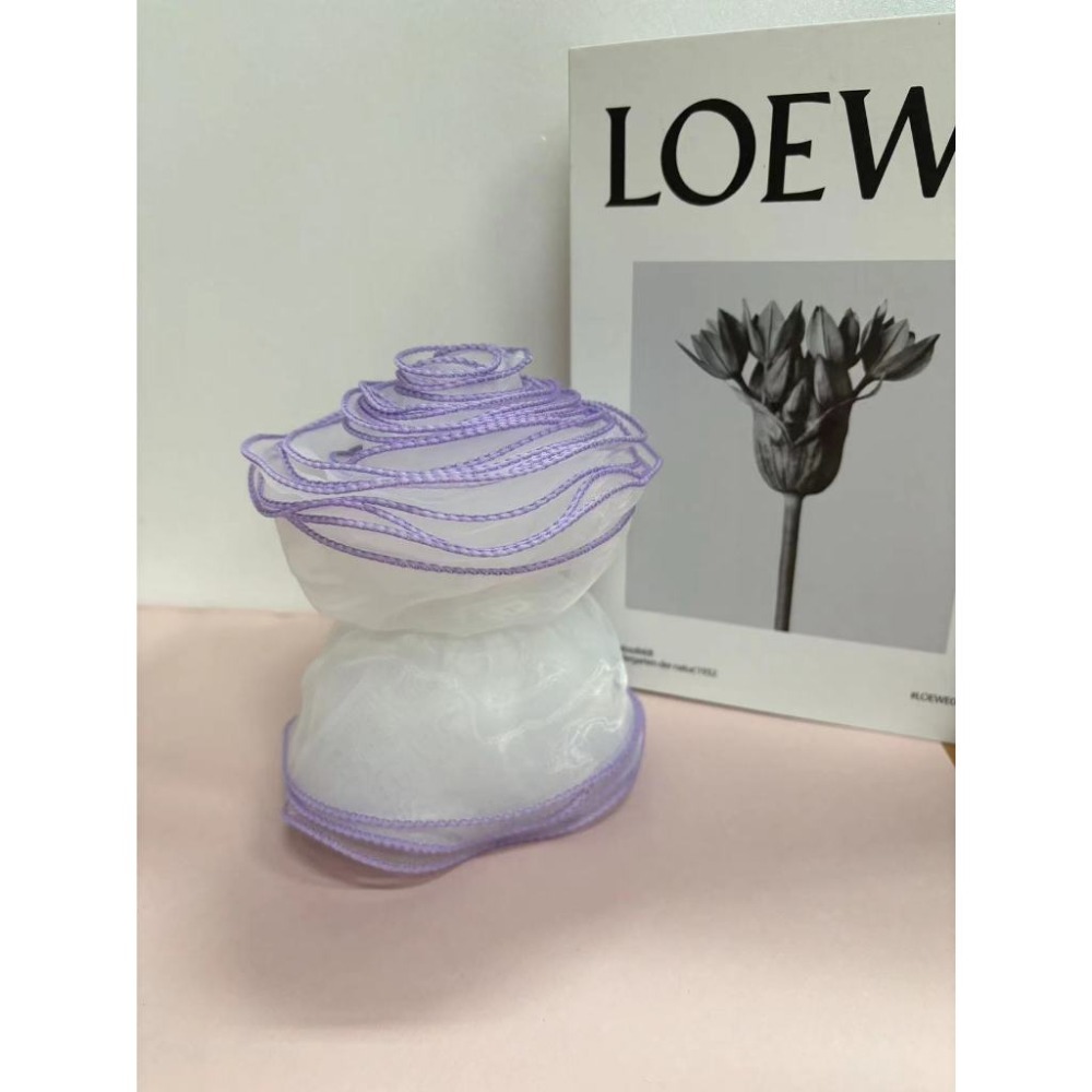 531禮物網💖泡芙圍邊紗 小香風花束包裝材料 母親節鮮花包裝材料 DIY永生花束圍邊帶 情人節花束裝飾緞帶-規格圖6