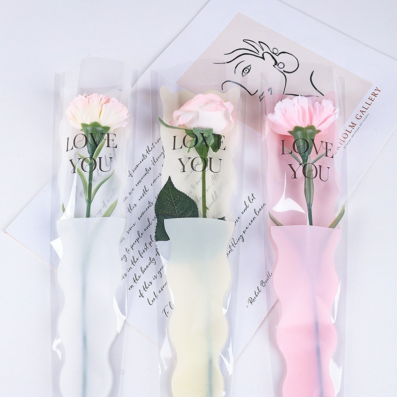 531禮物網💖【整包】魚美人單支袋 包裝紙 花材 花束包裝紙 鮮花包裝單支袋 透明袋 單支袋 花束包裝-細節圖5