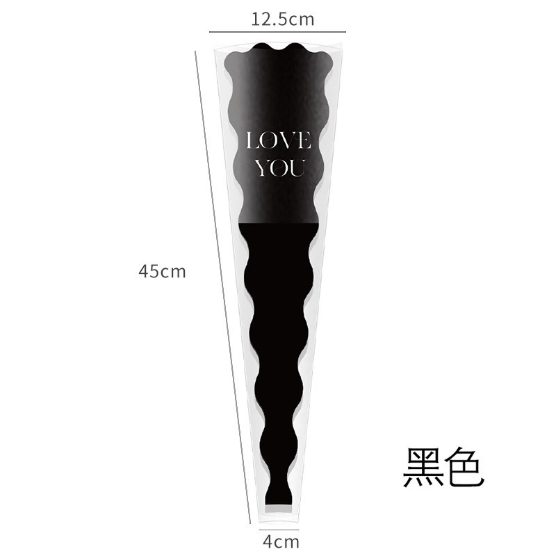 531禮物網💖【整包】魚美人單支袋 包裝紙 花材 花束包裝紙 鮮花包裝單支袋 透明袋 單支袋 花束包裝-規格圖6