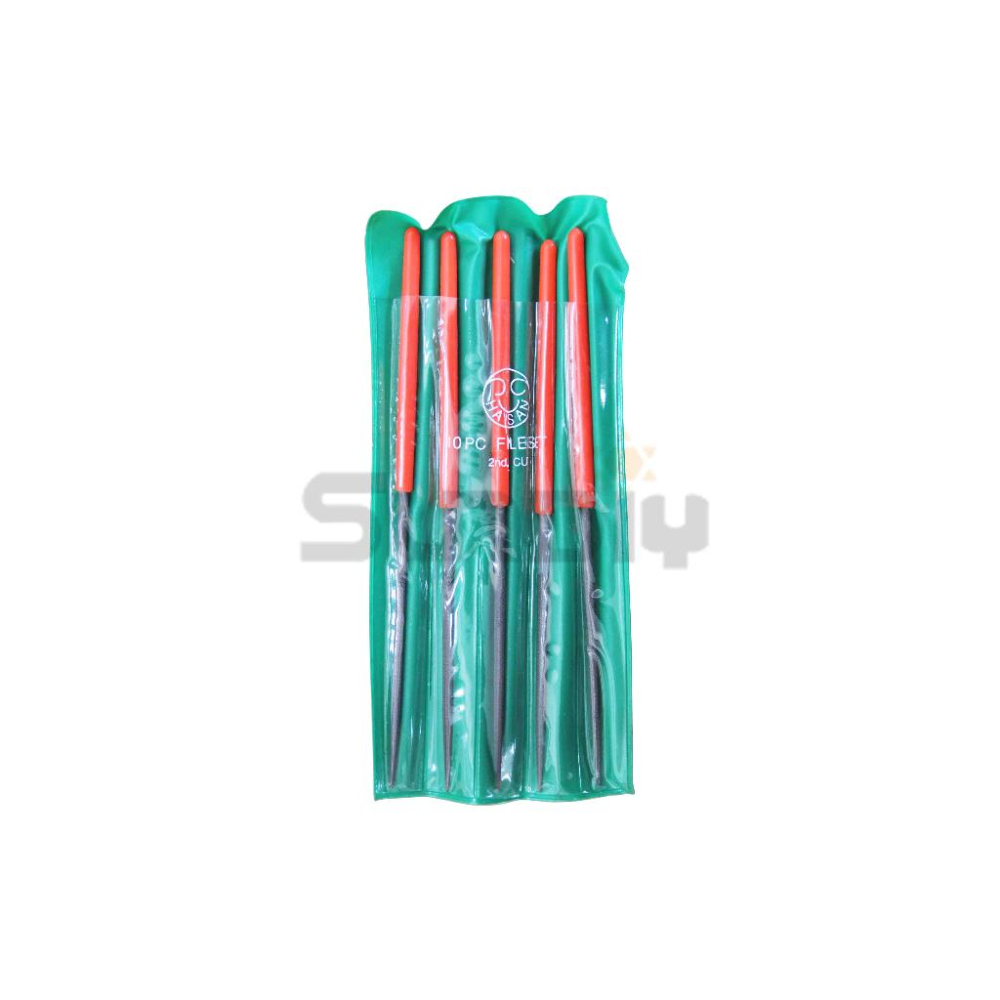 (燦光五金)鐵工銼刀/金屬用挫刀/金工剉刀/鉗工銼刀/修邊刀/研磨棒/銼刀/挫刀/剉刀/戳刀 丸.10支組-細節圖3