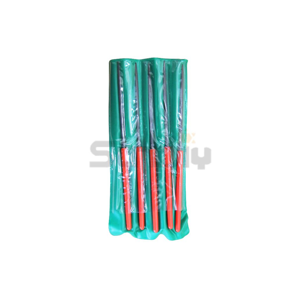 (燦光五金)鐵工銼刀/金屬用挫刀/金工剉刀/鉗工銼刀/修邊刀/研磨棒/銼刀/挫刀/剉刀/戳刀 丸.10支組-細節圖4