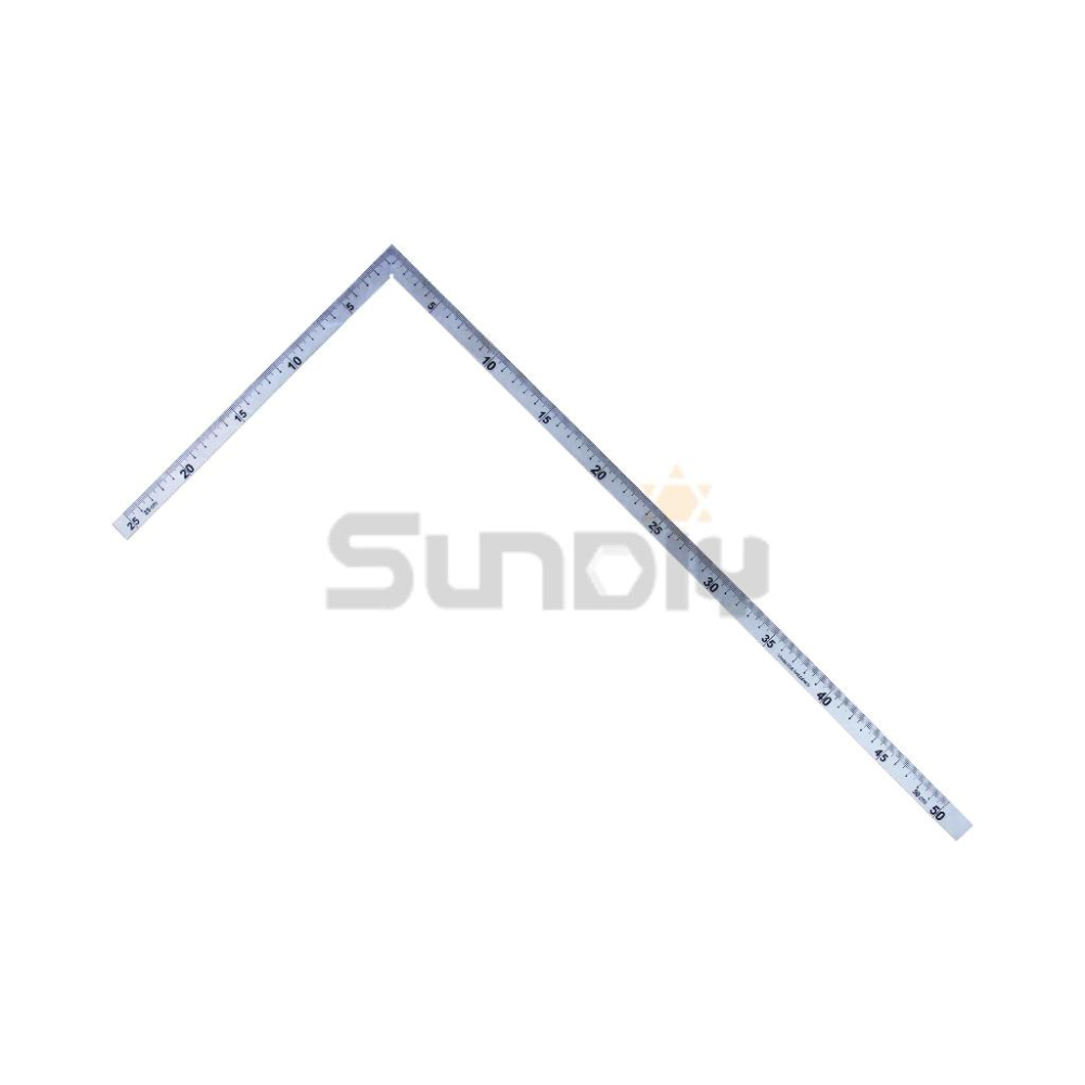 (燦光五金)木工角尺/直角尺/角度尺/拐尺/L型角度尺/90度曲尺 馬牌 窄板.深刻*霧面(紅袋)SC-01-002A-細節圖3