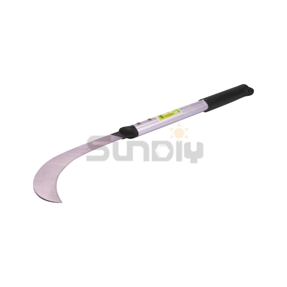 (燦光五金)長鋁柄埔里鐮/埔里鐮刀/鐮刀/草鎌/割稻刀/除草刀/割草刀/鎌刀/草刀 柄39cm 鷹嘴-細節圖2