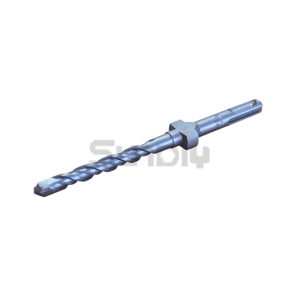 (燦光五金)專利鑽掛鎖/鑽兼鎖＂鑽尾＂9.5mm*160熊(1卡2支)(2分半壁虎用)(卡)-細節圖3