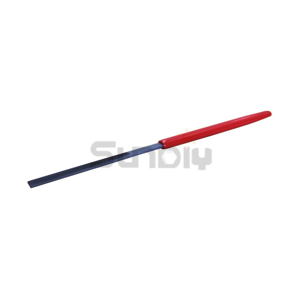 (燦光五金)鐵工銼刀/金屬用挫刀/金工剉刀/鉗工銼刀/修邊刀/研磨棒/銼刀/挫刀/剉刀/戳刀 平.12支組-細節圖2