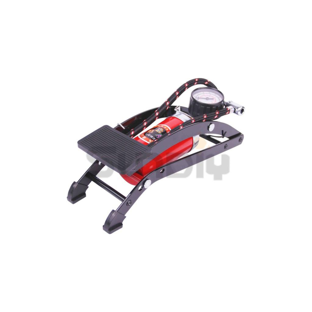 (燦光五金)單管腳壓打氣筒/腳壓打氣筒/手動灌氣筒/灌風筒/打氣筒/打氣機 好伙伴/T-221(台灣製造)-細節圖2