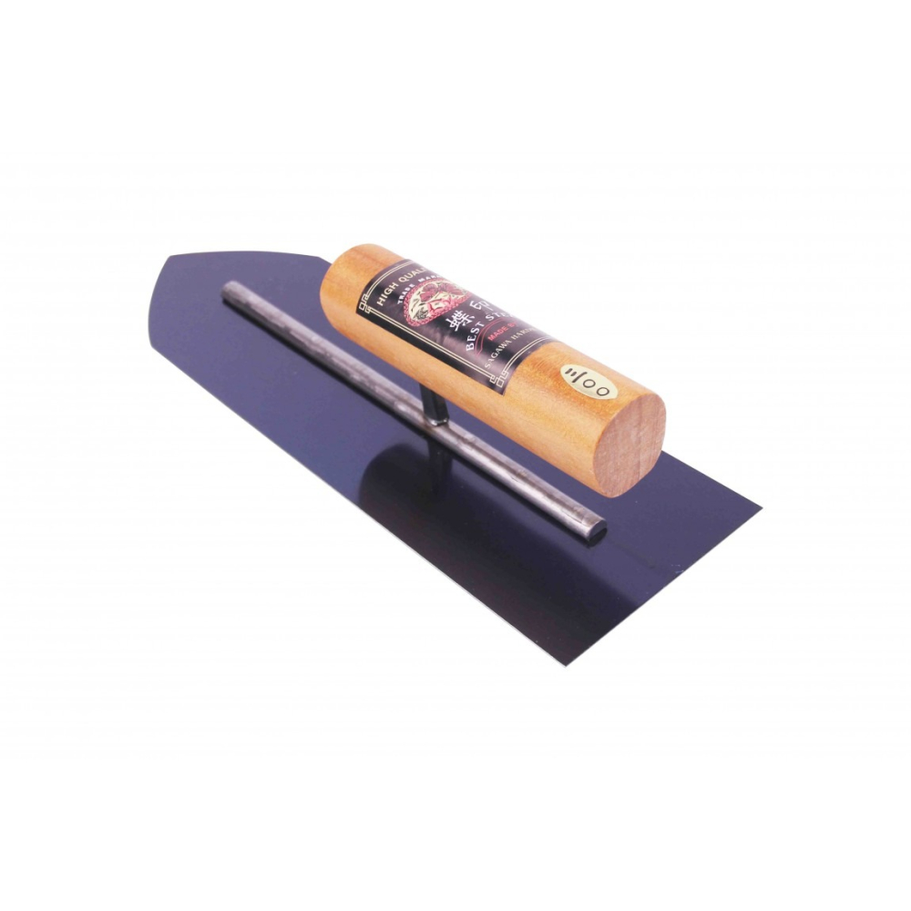 (推刀)蝶印 尖鏝/抹刀(寬9cm)/鐵抹刀/鋼抹刀/水泥抹刀/推刀/鋼刀/泥做/批土/平整-(300mm/330mm)-細節圖3