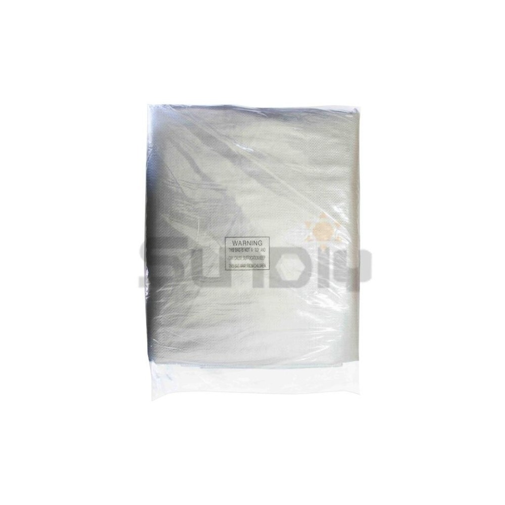 (大型工具)廣美 超耐用銀黑＂厚＂帆布/露營野餐帆布/防水布/防曬布/遮雨布/貨車布/耐用型-10*10尺-細節圖2