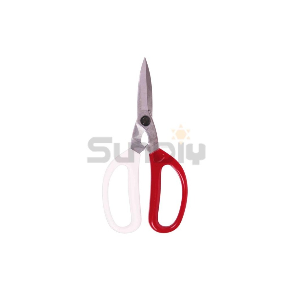 (手工具-剪)PAO(台) 白鐵剪刀/萬能剪/事務剪/剪刀/料理剪/家事剪/加工剪/裁縫剪-紅白柄(A級)SK-5A-細節圖3