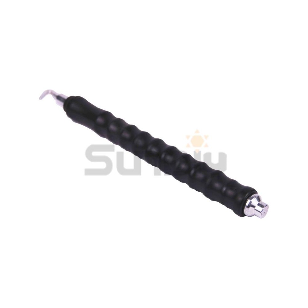 (鉛線鉤)半自動鉛線鉤/鉛線勾/鉛絞線勾/鐵線勾/白鐵線勾/老鼠尾/番仔勾/綁鋼筋鉤-(30cm/黑色止滑握把)-細節圖3