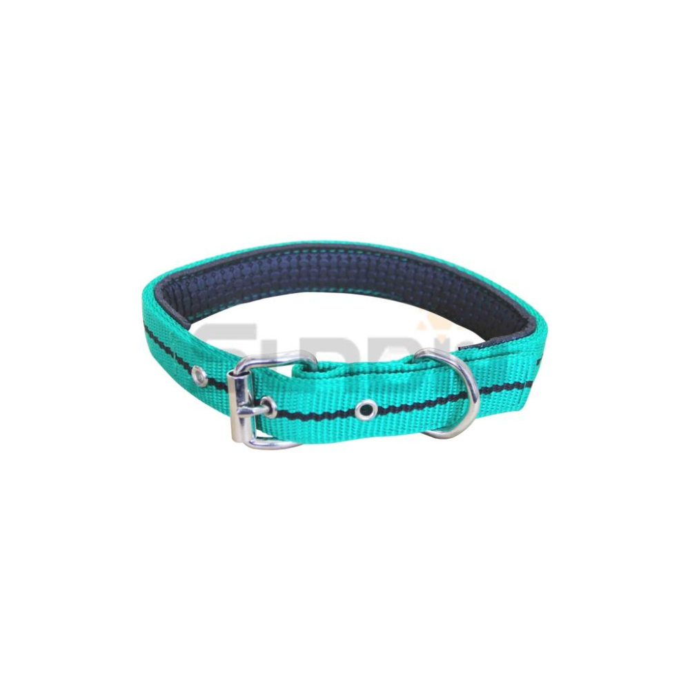 (燦光五金)A級尼龍首鍊/首鍊/狗項鍊/狗頸圈/狗項圈/寵物項圈/頸圈/貓項圈.附軟皮 牛哥城 108#-細節圖4