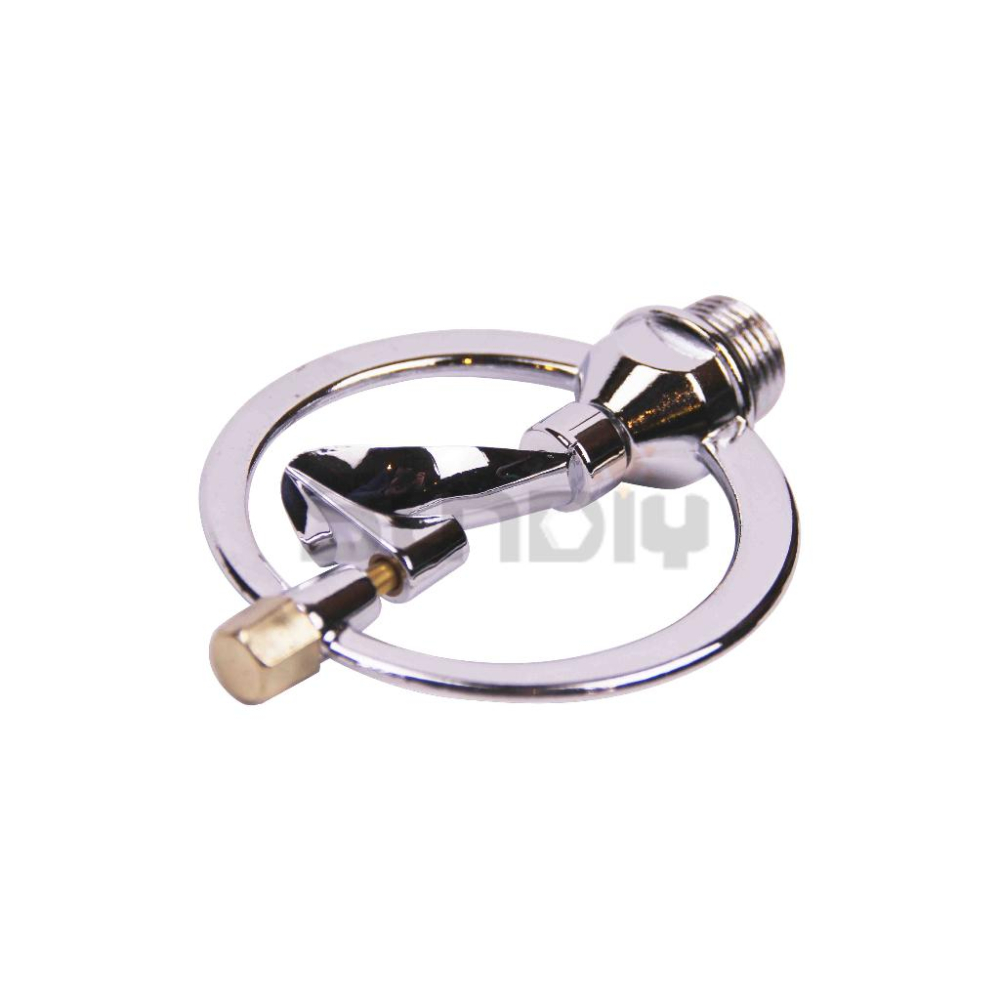 (燦光五金)電白噴水器/肆分噴水器/2分之1圓型噴頭/圓形噴灑器/四分圓形灑水器/4分圓噴鳥 丸 1/2＂-細節圖4