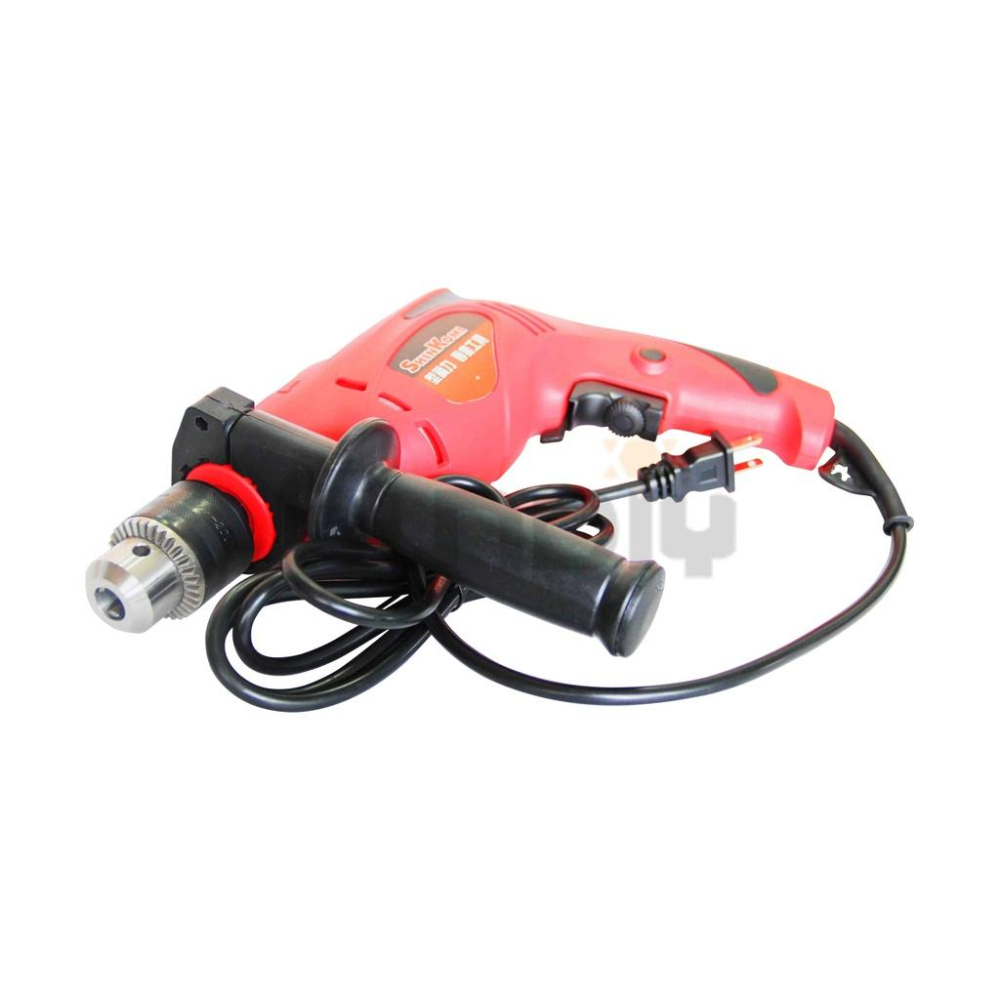 (燦光五金)電鑽/衝擊電鑽/電動起子/扳手/起子機 型鋼力 4分 8261#(正逆+震動)變速/衝擊/夾式/700W-細節圖2