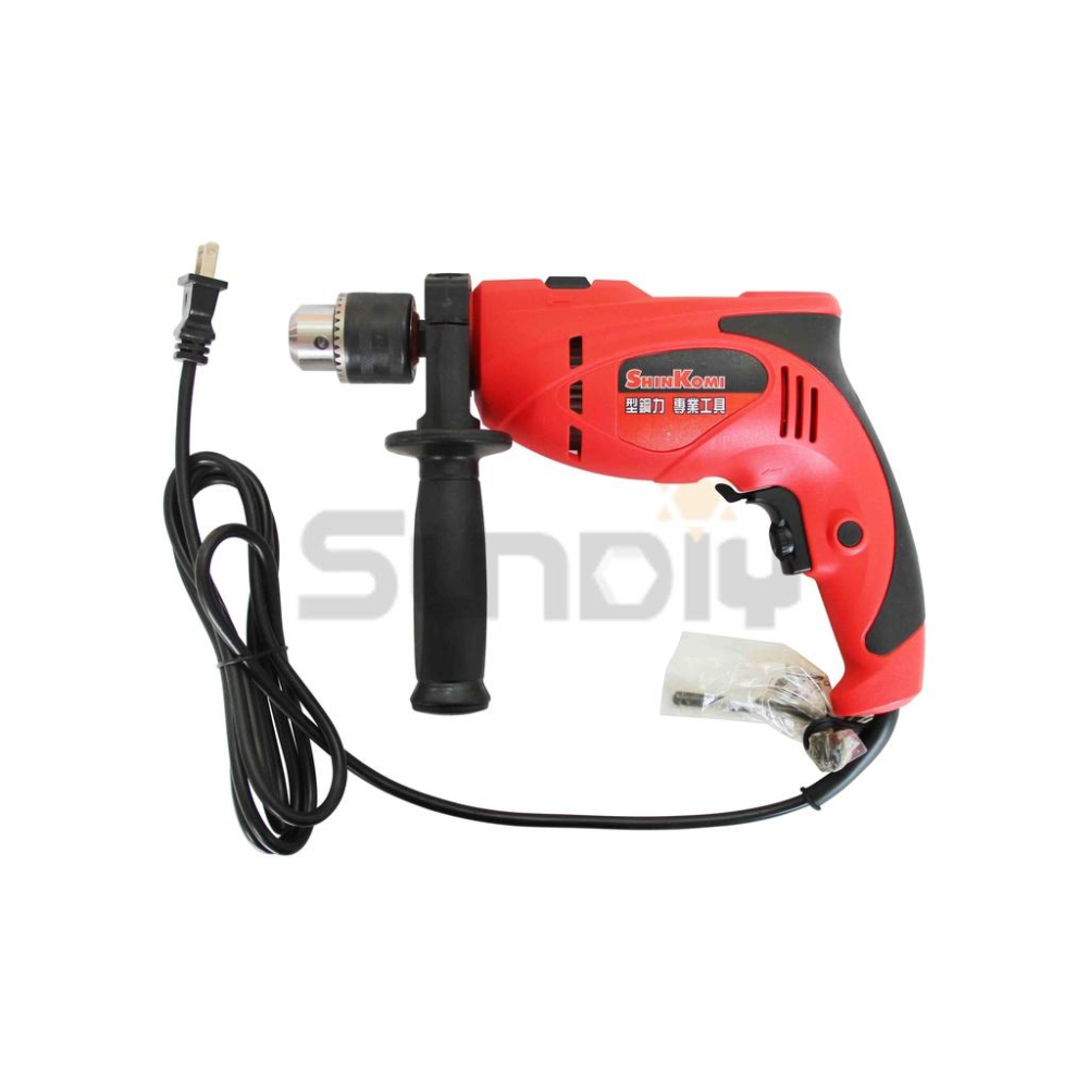 (燦光五金)電鑽/衝擊電鑽/電動起子/扳手/起子機 型鋼力 4分 8261#(正逆+震動)變速/衝擊/夾式/700W-細節圖3