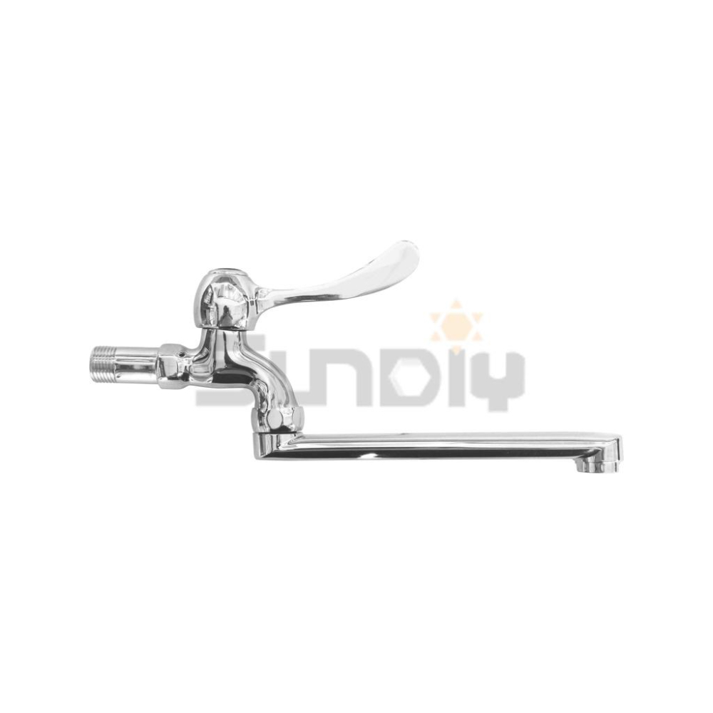 (燦光五金)陶瓷自由栓/自由栓/廚栓水龍頭/肘動龍頭/廚房水龍頭/流理台龍頭/吧台龍頭/水龍頭 4分.大型 藍英/台製-細節圖2