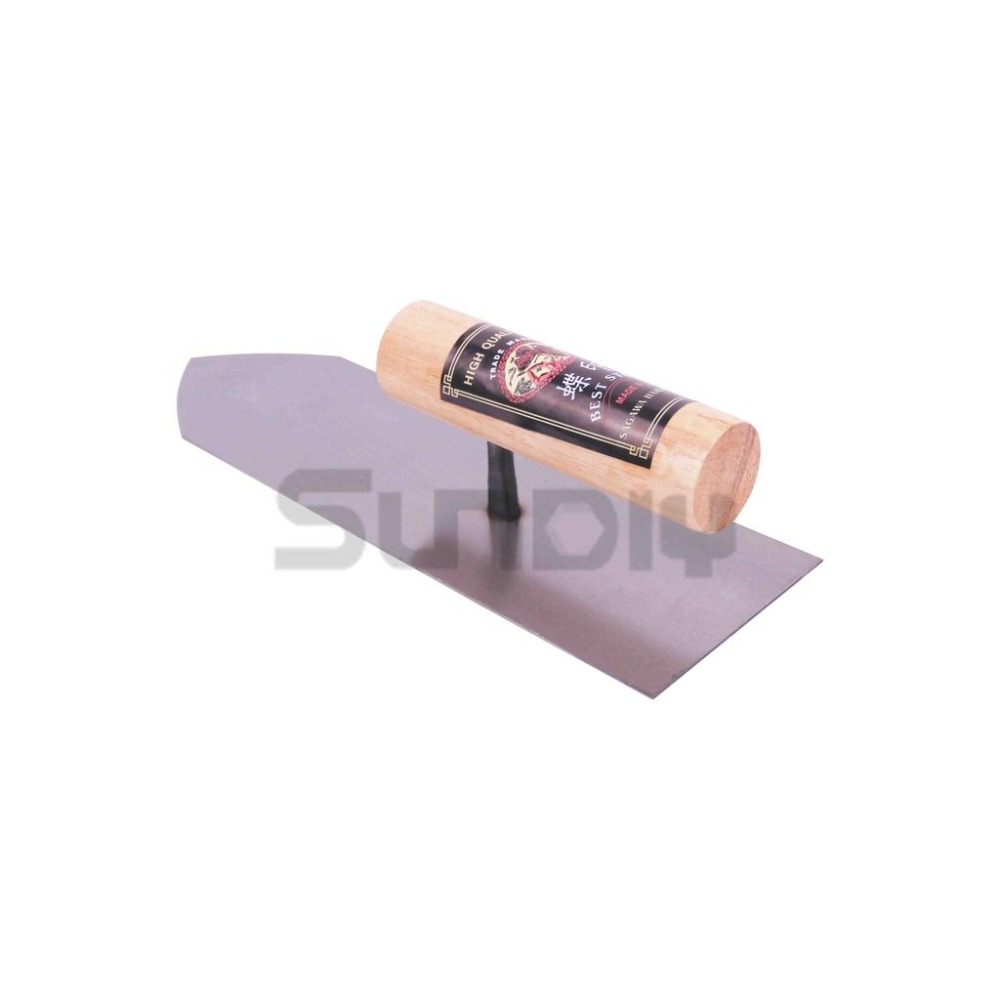 (抹刀)蝶印 鐵抹刀/鋼抹刀/水泥抹刀/推刀/鏝刀/鋼刀/泥做/批土/平整-210/240/270mm-細節圖4