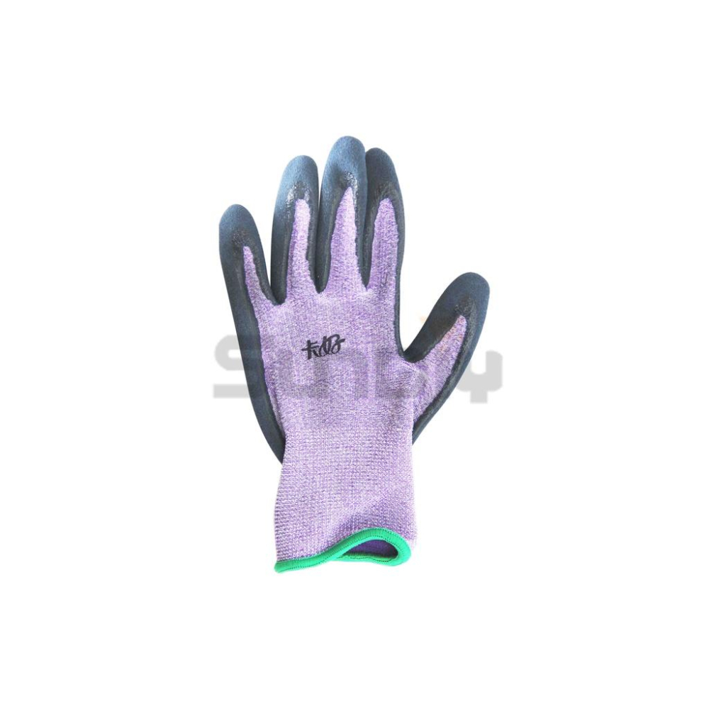 (燦光五金)棉膠手套/橡膠手套/沾膠手套/防滑手套 卡好 K510-S螢粉紅邊/M綠邊/L橘邊 輕鬆防滑 天然橡膠塗層-細節圖6