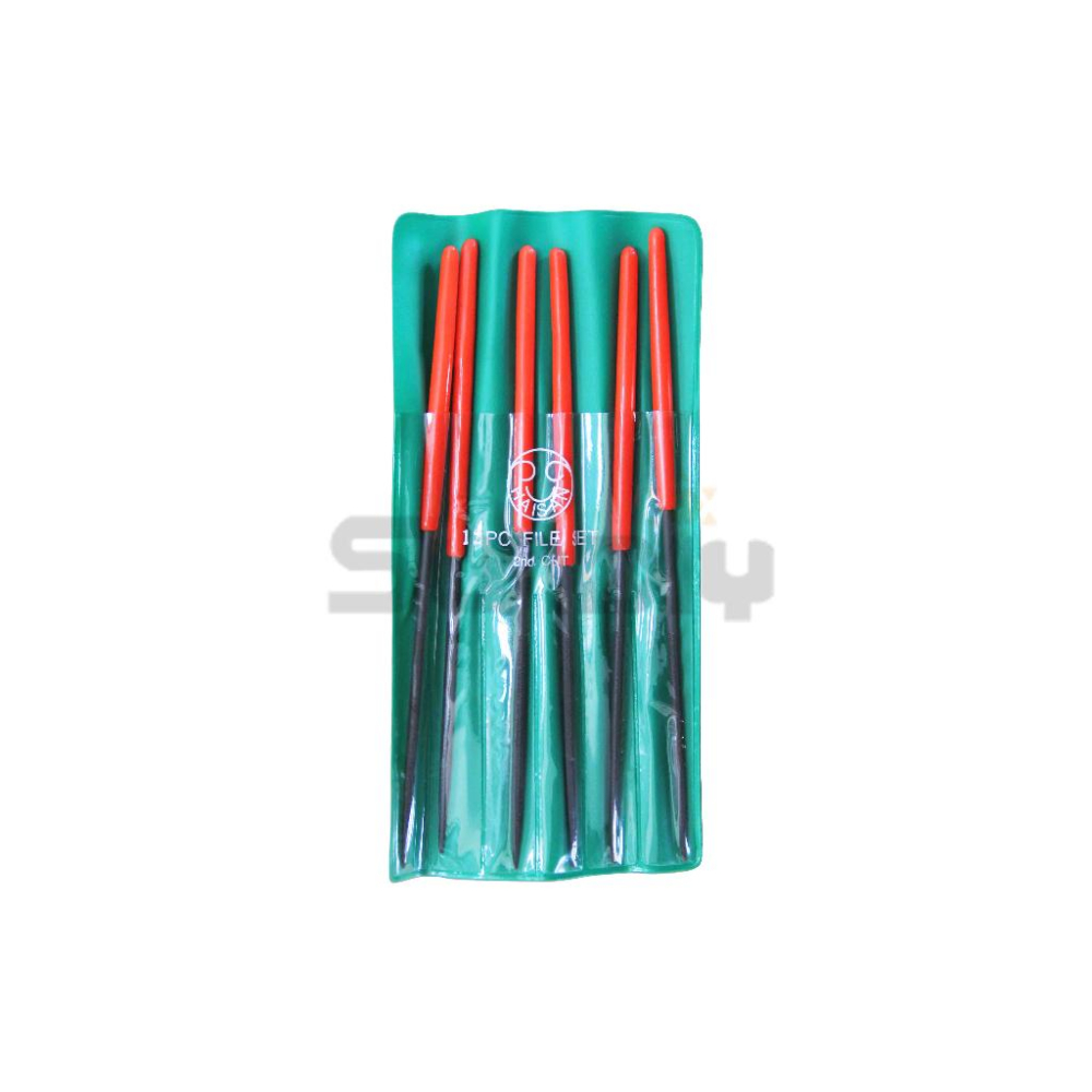 (燦光五金)鐵工銼刀/金屬用挫刀/金工剉刀/鉗工銼刀/修邊刀/研磨棒/銼刀/挫刀/剉刀/戳刀 丸.12支組-細節圖5