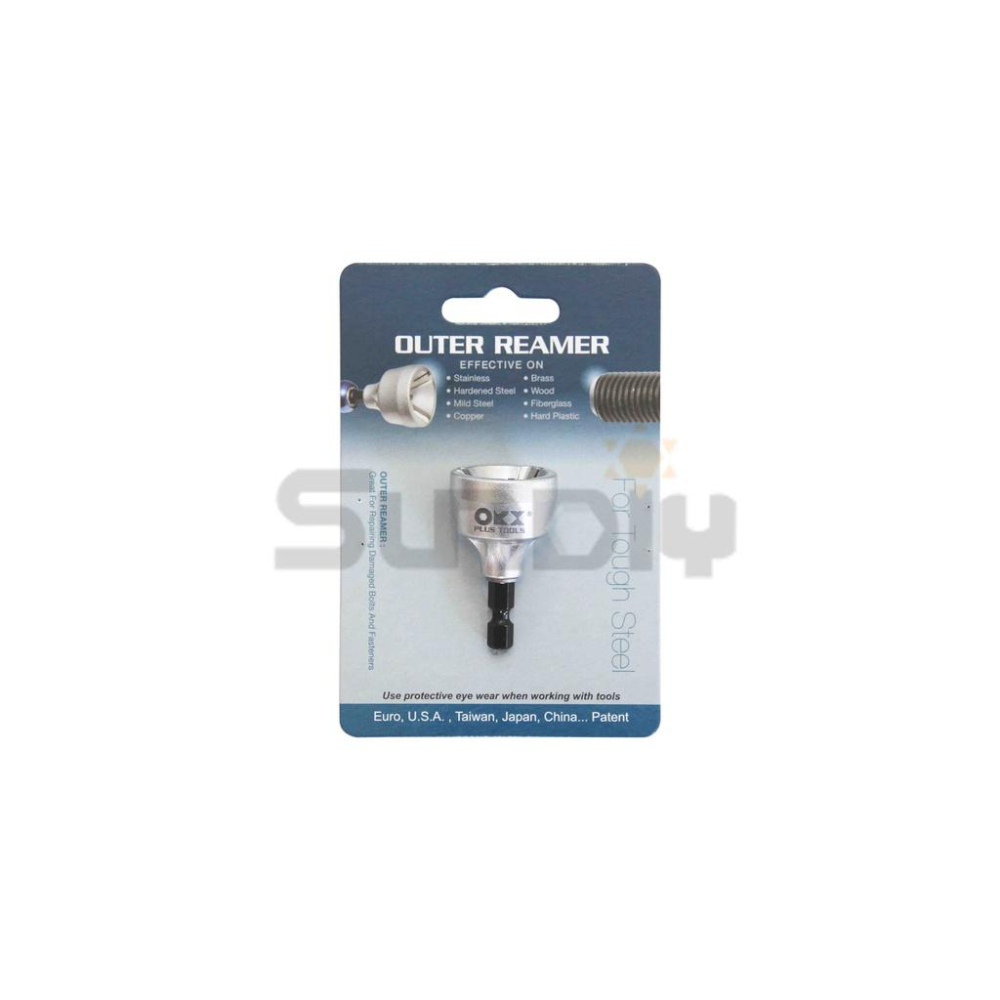 (燦光五金)螺絲外倒角器/倒角器/倒角刀/倒角/毛邊刀/去毛邊/絞刀 ORX(3-19m)PO-0319HSS(六角柄)-細節圖2