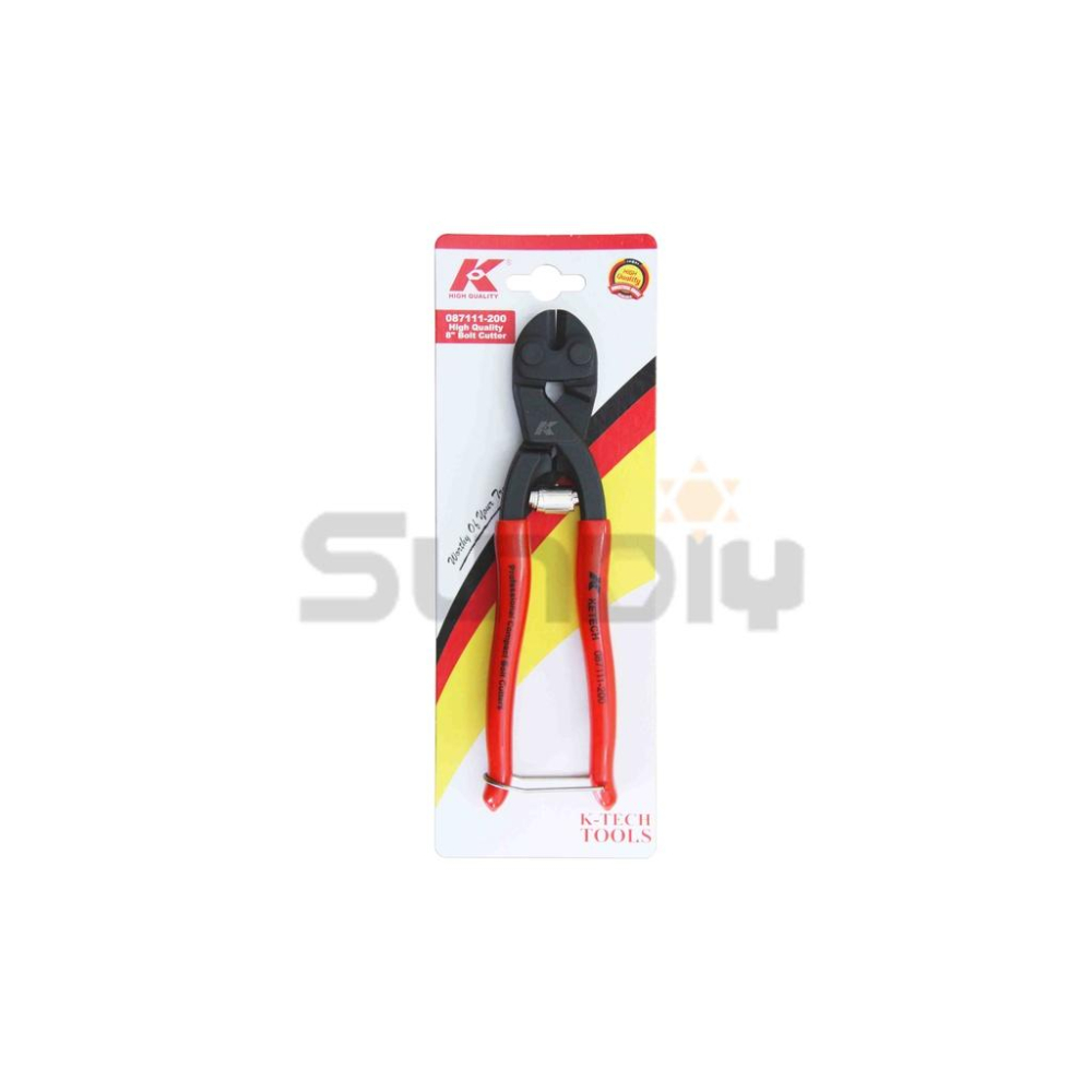 (燦光五金)省力鋼絲剪/鋼絲剪/小鋼剪/小鋼炮/小鐵剪/鋼絲剪/鋼絲鉗/附彈簧 8＂K牌(台製)/087111200#-細節圖5