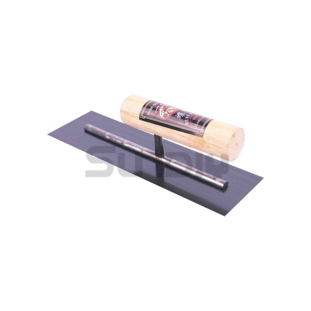 (推刀)蝶印 角推刀(軟板)/鐵抹刀/鋼抹刀/水泥抹刀/推刀/鋼刀/泥做/批土/平整-240mm/8寸(綠盒)-細節圖3