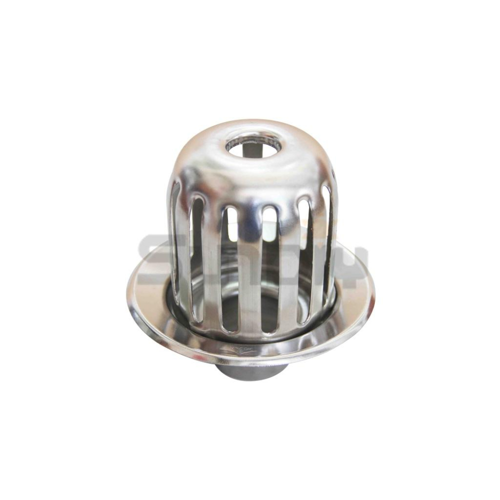 (燦光五金)白鐵高腳屋上落水/落水頭/不銹鋼/不鏽鋼/孔蓋/排水/落水/白鐵(圓座) 1-1/2＂-細節圖2