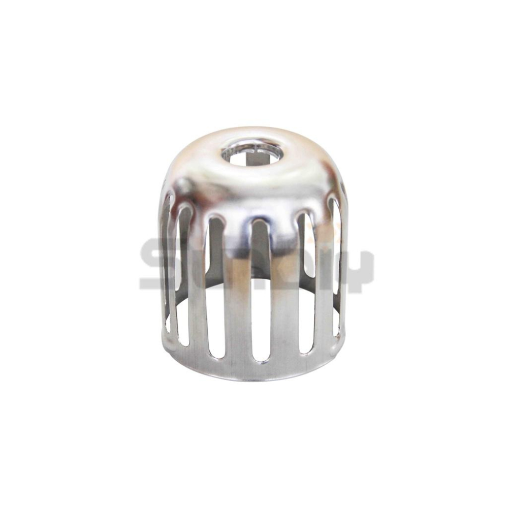 (燦光五金)白鐵高腳屋上落水/落水頭/不銹鋼/不鏽鋼/孔蓋/排水/落水/白鐵(圓座) 1-1/2＂-細節圖3