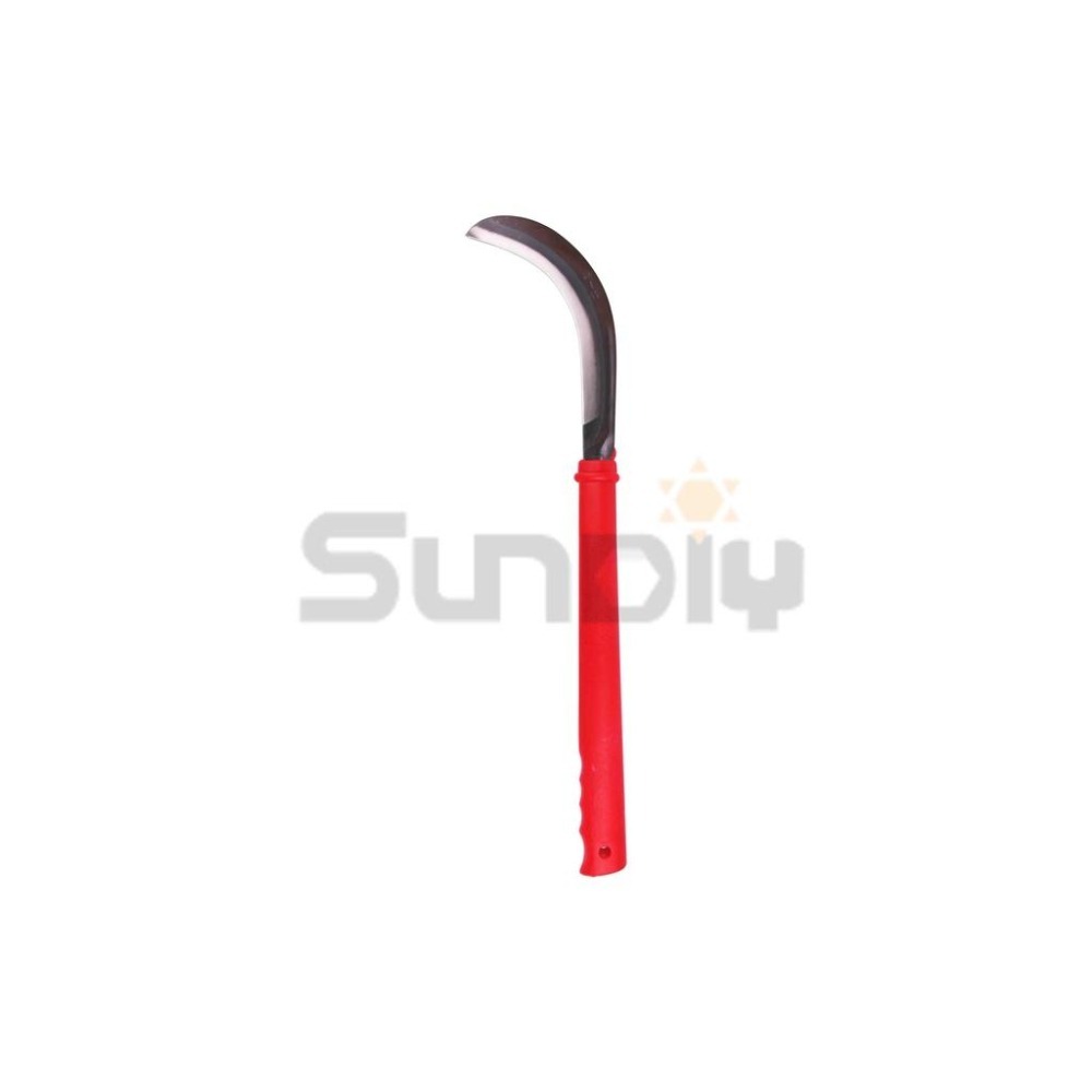 (農用刀)極才鋒 長PVC柄葉仔刀/鐮刀/草鎌/割稻刀/割草刀/草刀(薄肉)大-C60-細節圖4