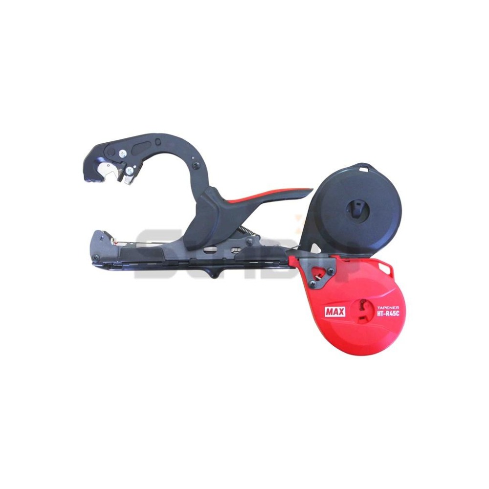 (燦光五金)結束機/園藝結束機/結束帶專用機/結束釘/綁枝機/綁藤/固定/環保/輕量 MAX.日 HT-R45C新型紅黑-細節圖2