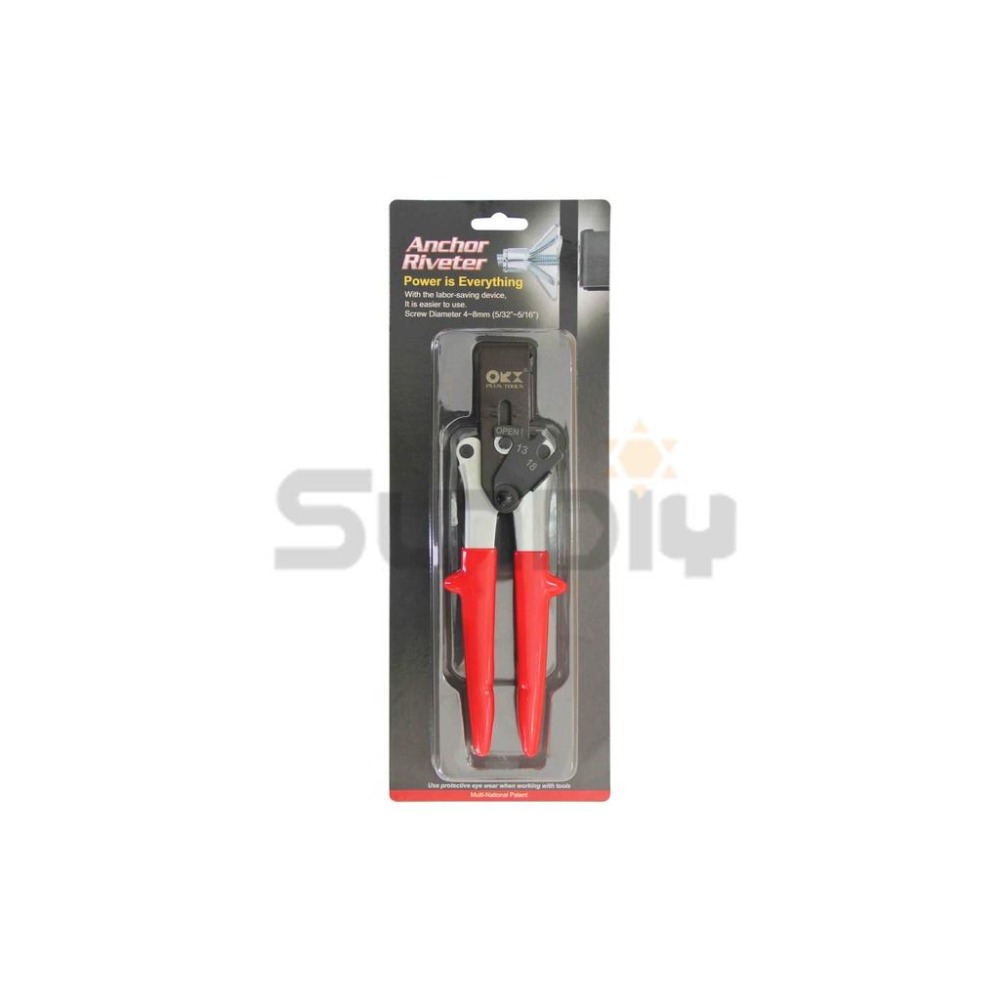 (手工具-槍)ORX 中空壁虎拉釘槍/拉釘鉗/拉槍/適用M3-M8中空膨脹螺栓(長度12-30mm)-(PR-006)-細節圖2