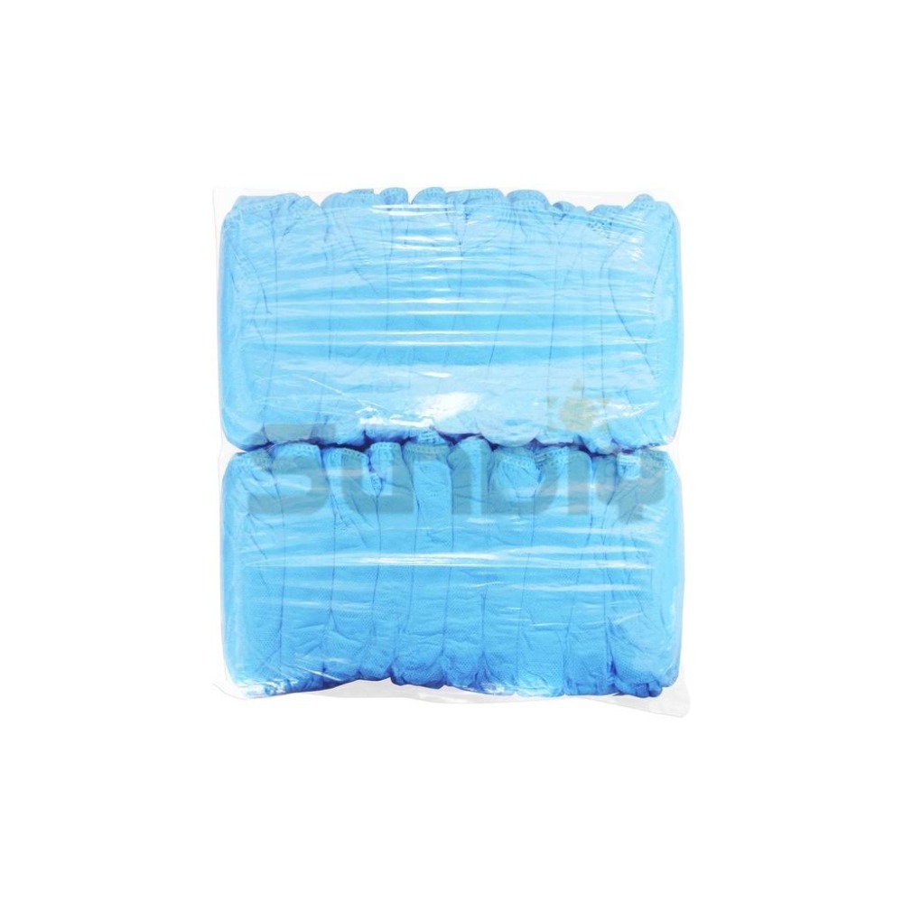 拋棄式不織布鞋套/一次性不織布鞋套/無塵室/防塵/拋棄式/施工/安裝/防疫/防塵鞋套(雙筋)(單位:包)-細節圖5