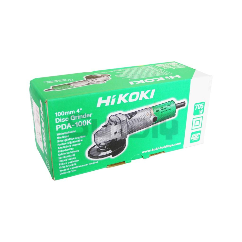 (燦光五金)平面砂輪機/手提電圓機/手持砂輪機/手持電圓機/研磨機 4＂日立HiKOKI(綠盒)重型PDA-100K-細節圖5