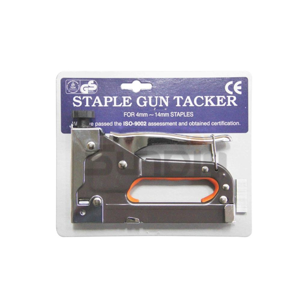 (燦光五金)裝訂機/手壓裝訂機/釘槍/訂書機/打釘槍/鐵殼/射釘器/碼釘槍(台灣製)714#重型黑鐵殼(4-14mm)-細節圖4