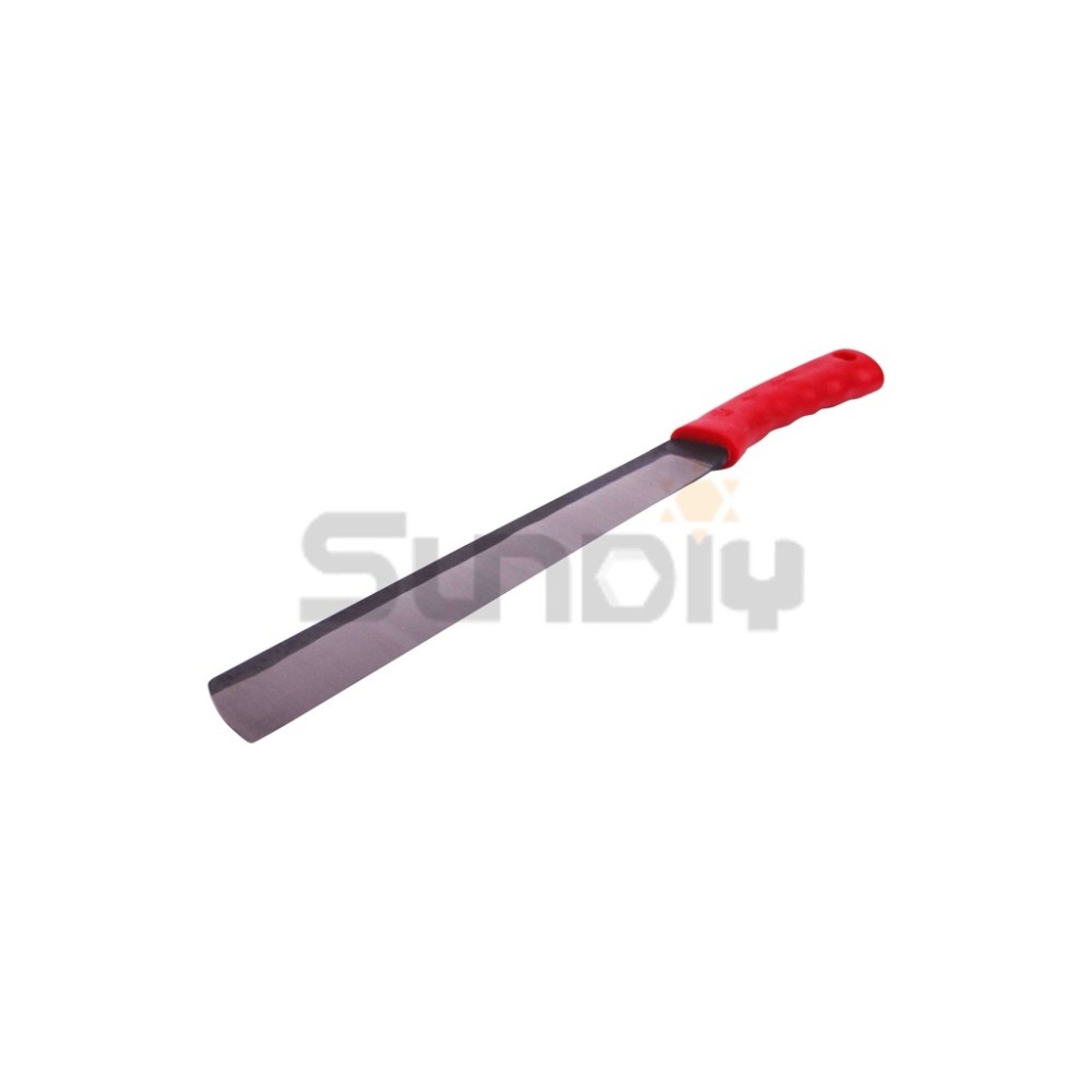 (農用刀)極才鋒 加長型柴刀/柴刀/劈刀/砍刀/腰刀/剁刀-短紅膠柄(C09)全長約46cm-細節圖2