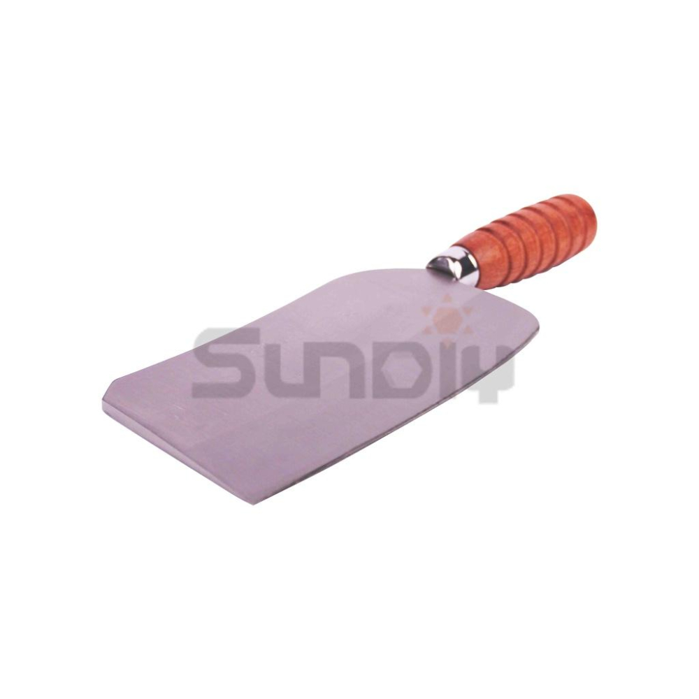 (燦光五金)魯肉刀/斬骨刀/骨刀/剁刀/菜刀/魚刀/肉刀/料理刀/廚刀 永利 V特中.綠盒木柄/削角/削腰(D-007)-細節圖3