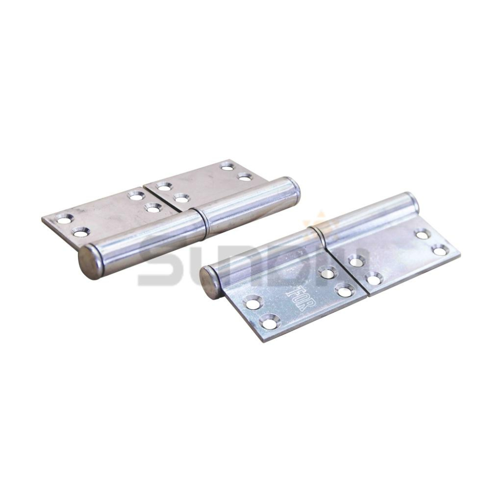 (燦光五金)白鐵旗型丁雙/釘雙/鉸鍊/合頁/頁片 FOLO 4＂*3.0*3分心(有孔)304#不吸白鐵心/高117mm-細節圖4