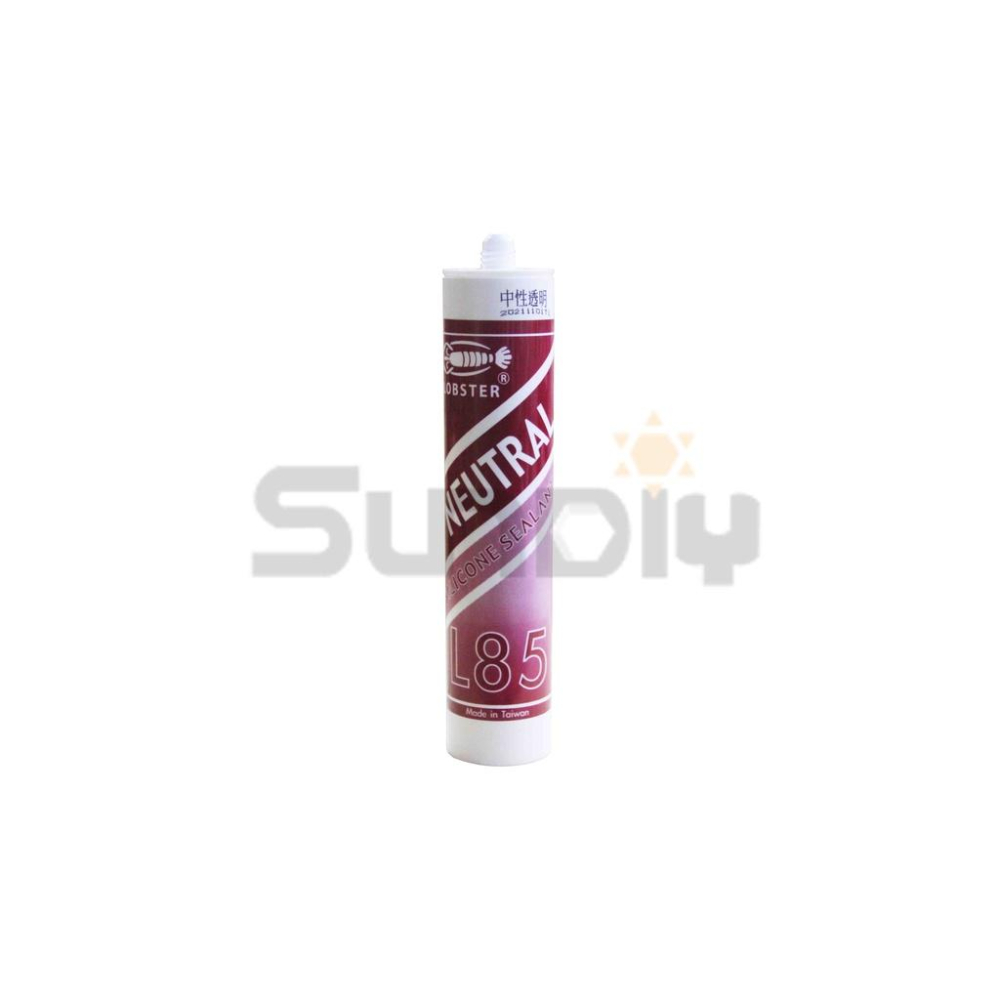 (燦光五金)矽利康/矽力康/中性矽利康/L85#/中明(過期不可退)中性-透明-耐弱酸鹼-細節圖2