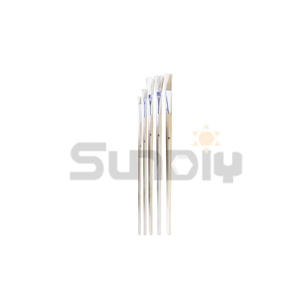 (燦光五金)水彩筆/水彩畫筆/刷筆/畫筆/美術/繪圖/塗刷/畫圖/繪畫/畫畫/上色工具/繪畫用具/文具/美術用具/平頭-細節圖3