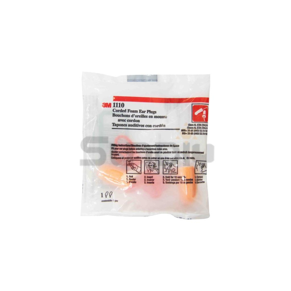 (燦光五金)耳塞/隔音耳塞/防噪音/睡眠/游泳/降噪/靜音/入耳式耳塞(高彈性泡棉).附帶 3M(美國)1110#-細節圖3