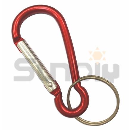 (燦光五金)按式登山鉤/萬用掛勾/葫蘆型掛鉤/登山鉤/掛勾/鋁合金彩色 5mm*6.5cm / 6mm*7.5cm-細節圖3