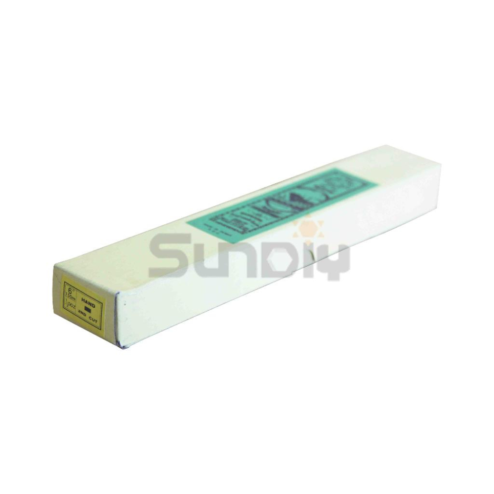 (燦光五金)鐵工銼刀/金屬用挫刀/金工剉刀/鉗工銼刀/修邊刀/研磨棒/銼刀/挫刀/剉刀/戳刀 中目平.6寸 (支)-細節圖2