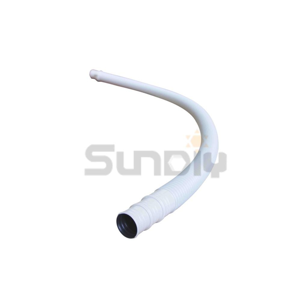 (燦光五金)專利雙色洗衣機排水管/洗衣機排水管(大小頭)4尺/可裁剪大小管(白灰)-細節圖2