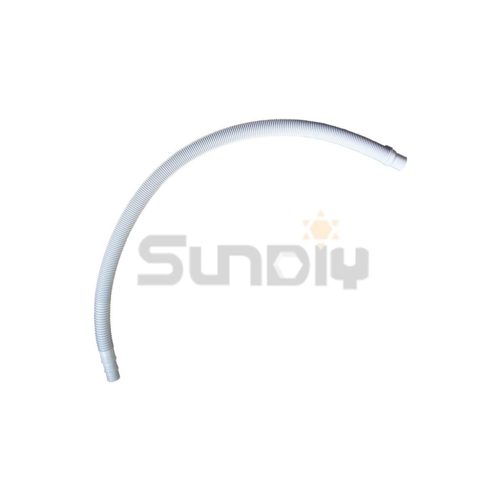 (燦光五金)專利雙色洗衣機排水管/洗衣機排水管(大小頭)4尺/可裁剪大小管(白灰)-細節圖4