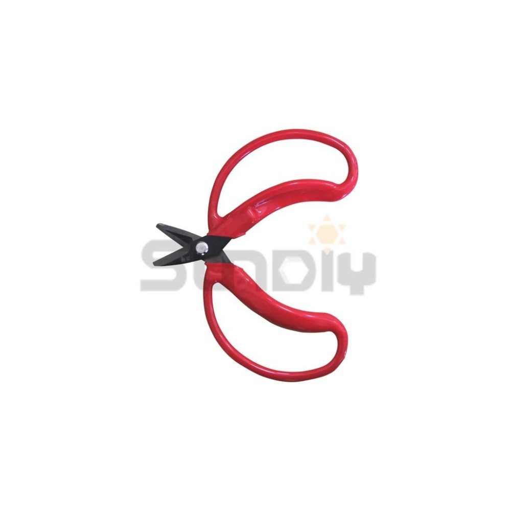 (花剪)德利 柑剪(剪刀型)台灣製造(no.410)-彎尾-細節圖5