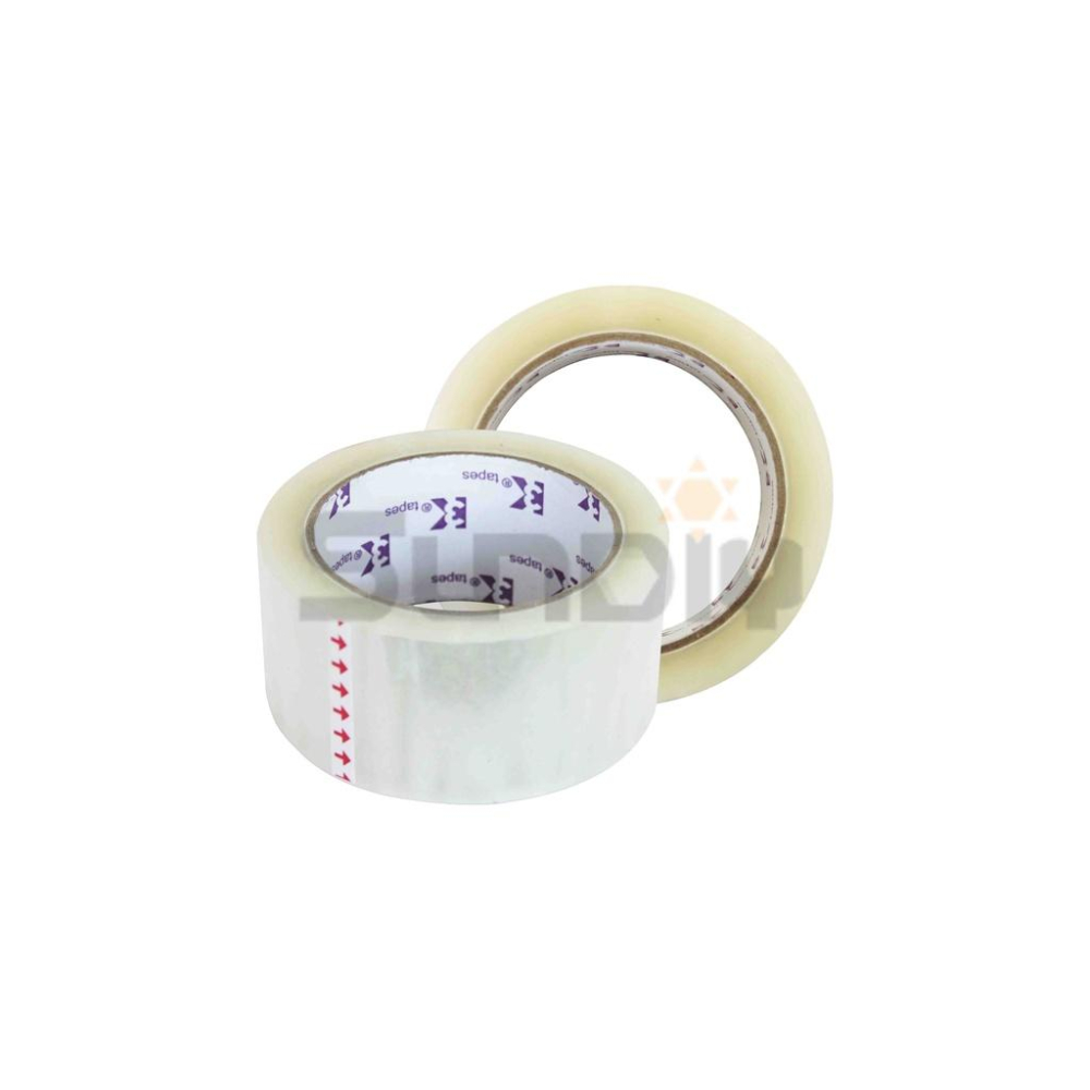 (燦光五金)封口帶/膠帶/封箱膠帶/透明膠帶/OPP膠帶/超黏/文具膠帶/打包膠帶.OPP 3K牌 2＂*(90Y)-細節圖2