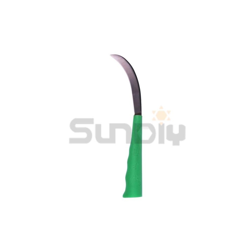 (農用刀)極才鋒 香蕉刀/彎刀/菠蘿刀/蔬菜刀/水果刀/中級B-無齒(B04)綠柄-細節圖4
